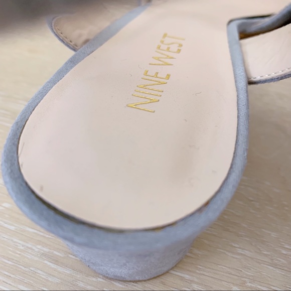 Nine West Gray Point Toe Block Heels/Sandals - Picture 4 of 9